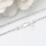 Sterling Silver Chain-Faceted Ball