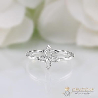 Silver Ring-Boundless Flower