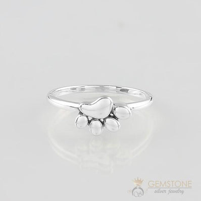 Silver Ring-Canine Paw