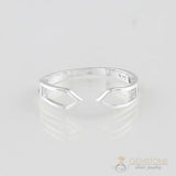 Silver Ring-Clashing Peaks