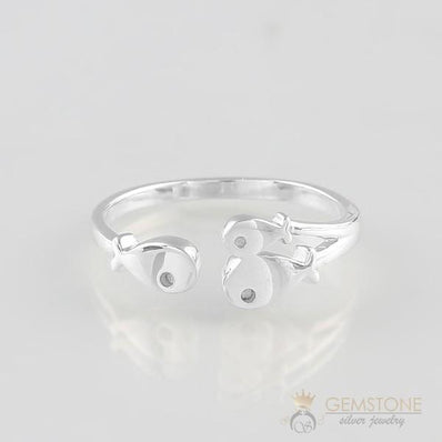 Silver Ring-Countless Fishes