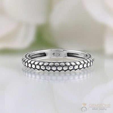 Silver Ring-Ethereal Droplets