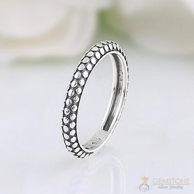 Silver Ring-Ethereal Droplets