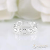 Silver Ring-Heart Trail