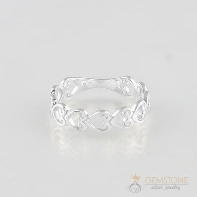 Silver Ring-Heart Trail