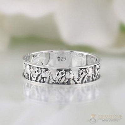 Silver Ring-Elephant Horizon