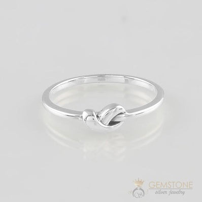 Silver Ring-Knotted Petite