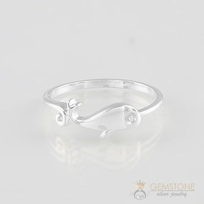 Silver Ring-Mighty Whale