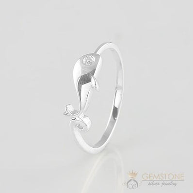 Silver Ring-Mighty Whale