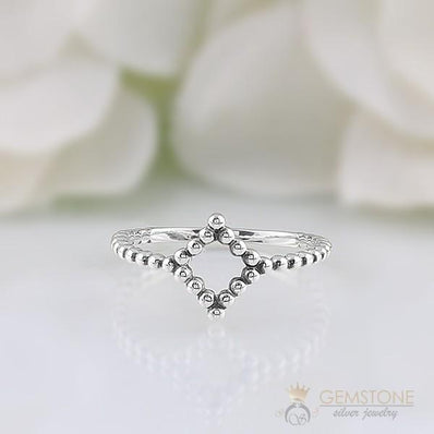 Silver Ring-Pearly Shimmer