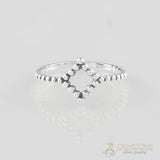 Silver Ring-Pearly Shimmer