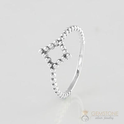 Silver Ring-Pearly Shimmer