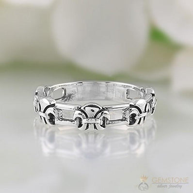 Silver Ring-Puzzled Diana