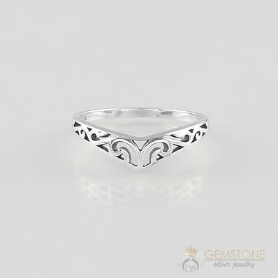 Silver Ring-Royal Wreath