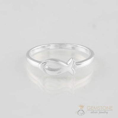 Silver Ring-Silver fish