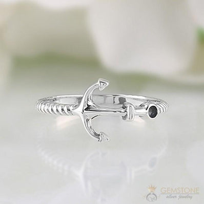 Silver Ring-Timeless Anchor