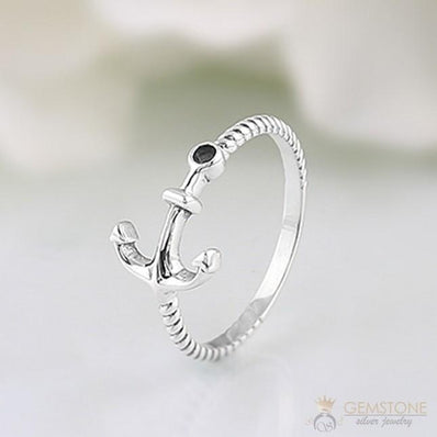 Silver Ring-Timeless Anchor