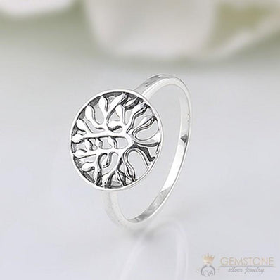 Silver Ring-Tree Of Life