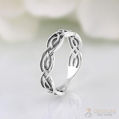 Silver Ring-Waves Of Riviera