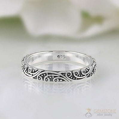Silver Ring-Whimsical Impression