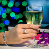 Moonstone Ring-Contempo - Gemstone Silver Jewelry