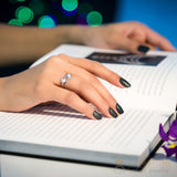 Moonstone Ring-Sterling Attraction - gemstonesilverjewelryus