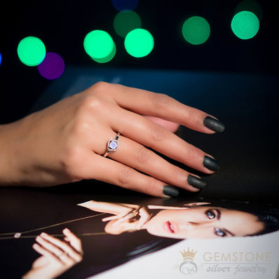 Moonstone Ring-Spectra