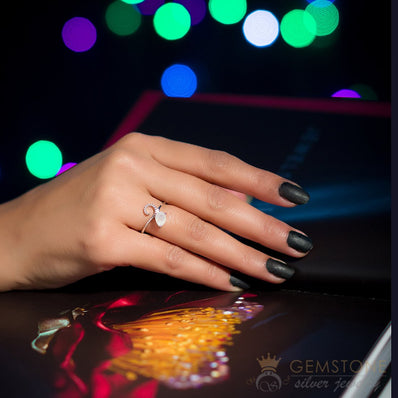 Moonstone Ring-Infinity Cosmo