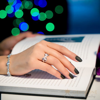Moonstone Ring-Elements Of Earth