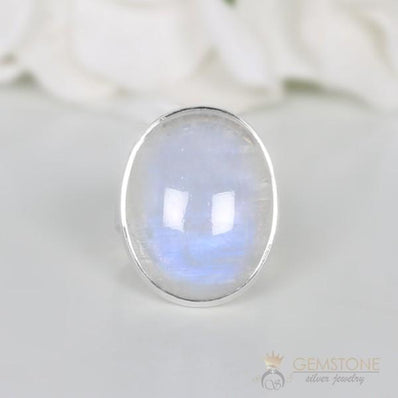 Moonstone Ring-Bisou - gemstonesilverjewelryus
