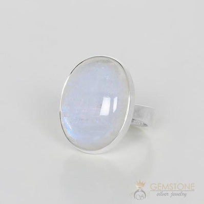 Moonstone Ring-Bisou - gemstonesilverjewelryus