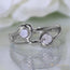 Moonstone Ring-Sterling Attraction