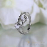 Moonstone Ring-Sterling Attraction - gemstonesilverjewelryus