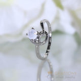 Moonstone Ring-Vogue - gemstonesilverjewelryus
